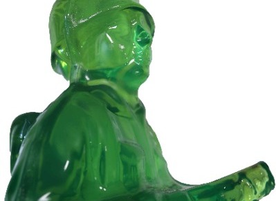 Green Army Man 3-D Ballistic Target